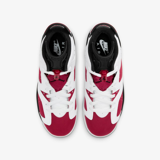 Кросівки жіночі Air Jordan 6 Retro Carmine White/Red 384665-106, Размер: 38.5, Наличие: Склад (1-3 дня), фото , изображение 4