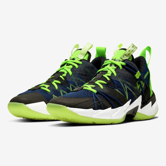 Кросівки чоловічі Air Jordan Why Not Zero.3 SE Black/Green CK6611-003, Размер: 42, Наличие: Склад (1-3 дня), фото , изображение 2