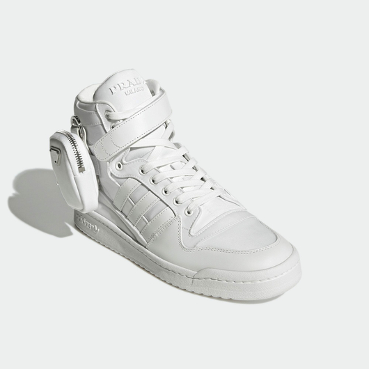 Кросівки чоловічі Adidas Forum X Prada White GY7041, Размер: 46, Наличие: Склад (1-3 дня), фото , изображение 4