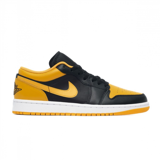 Кросівки чоловічі Air Jordan 1 Retro Low Ochre Lifestyle Shoe Black/Yellow 553558-072, Размер: 45.5, Наличие: Склад (1-3 дня), фото , изображение 2