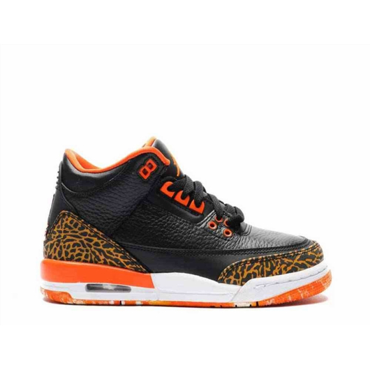 Кросівки дитячі Air Jordan 3 Retro (Gs) “Kumquat” Black 441140-088, Размер: 37.5, Наличие: Склад (1-3 дня), фото , изображение 3