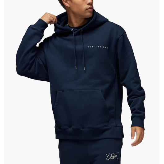 Худі чоловіче Air Jordan Fleece Hoodie X Union La Blue DV7334-419, Размер: XL, Наличие: Склад (1-3 дня), фото 