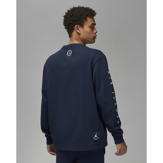 Лонгслів чоловічий Air Jordan Long Sleeve T-Shirt X Union La Blue DV7341-419, Размер: M, Наличие: Склад (1-3 дня), фото , изображение 3