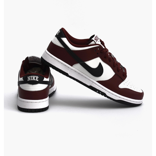 Кросівки чоловічі Nike Dunk Low White/Bordo FZ4616-600, Размер: 43, Наличие: Склад (1-3 дня), фото , изображение 5