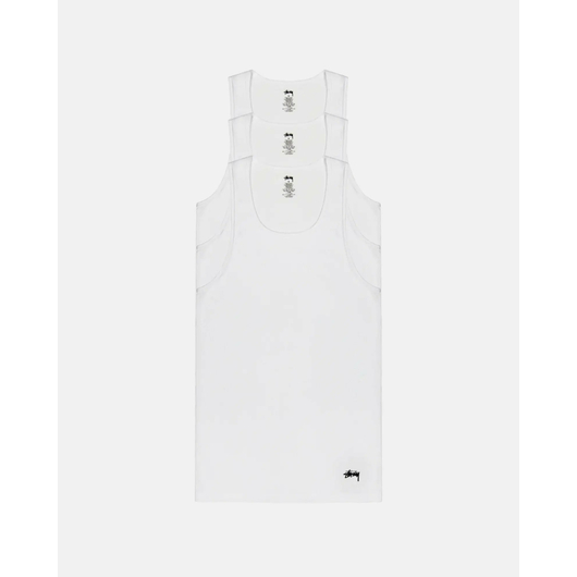 Stussy STÜSSY TANK UNDERSHIRTS 3 PACK, Размер: S, Наличие: Склад США (10-24 дня), фото 
