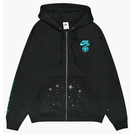 Толстовка чоловіча Nike Sb X Di’Orr Greenwood Fleece Hoodie Black FN2510-010, Размер: M, Наличие: Склад (1-3 дня), фото 