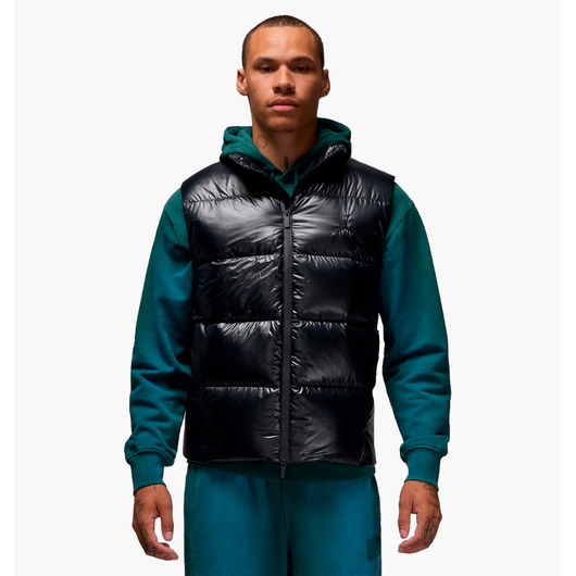 Жилетка чоловіча air Jordan M Flight Down Vest Black FV7273-010, Размер: S, Наличие: Склад (1-3 дня), фото 