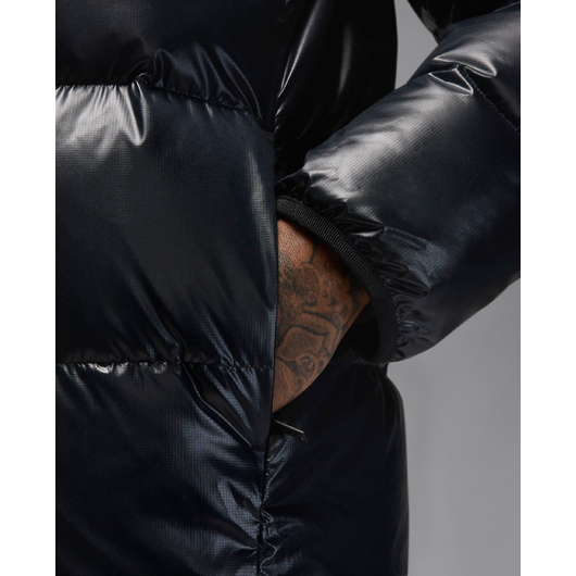 Пуховик чоловічий Air Jordan Flight 010 Black FV7271-010, Размер: XL, Наличие: Склад (1-3 дня), фото , изображение 3