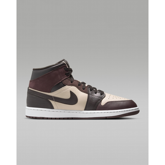 Кросівки чоловічі Air Jordan 1 Mid Se Bordo/Peach FZ4359-200, Размер: 41, Наличие: Склад (1-3 дня), фото , изображение 4