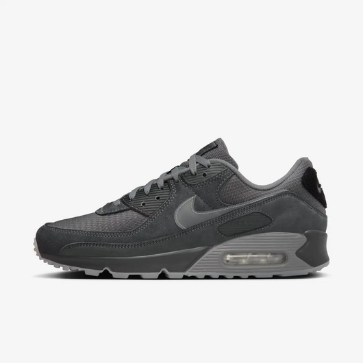 Кросівки Nike Air Max 90 Anthracite / Light Smoke Grey / Black, Размер: 41, Наличие: Склад (1-3 дня), фото , изображение 4