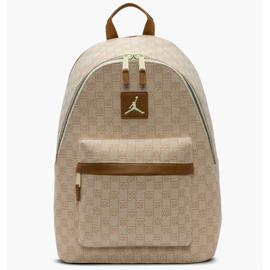 Рюкзак унісекс Air Jordan Monogram Beige MA0758-W3Z, Наличие: Склад (1-3 дня), фото 