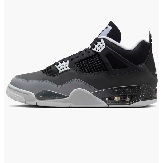 Кросівки чоловічі Air Jordan Jordan 4 Retro Fear (2024) Black FQ8138-002, Размер: 41, Наличие: Склад (1-3 дня), фото 