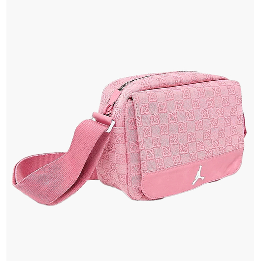 Сумка унісекс Air Jordan Monogram Mini Messenger (3.6L) Glaze Pink MA0760-AF4, Наличие: Склад (1-3 дня), фото 