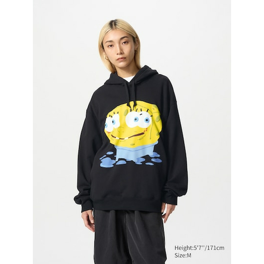 SpongeBob SquarePants Cactus Plant Flea Market Sweat Hoodie "SpongeBob", Размер: XL, Наличие: Забрать сейчас, фото , изображение 7