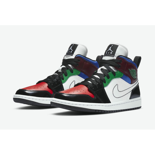 Кросівки жіночі Air Jordan 1 Mid SE Multi DB5454-001, Размер: 40, Наличие: Склад (1-3 дня), фото , изображение 2