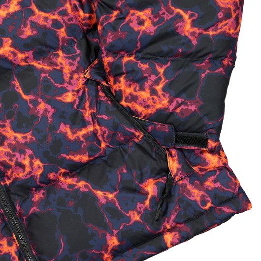 Пуховик унісекс The North Face 1996 Retro Nuptse Marble Camo Print Black/Orange NF0A5IX429K, Размер: L, Наличие: Склад (1-3 дня), фото , изображение 4