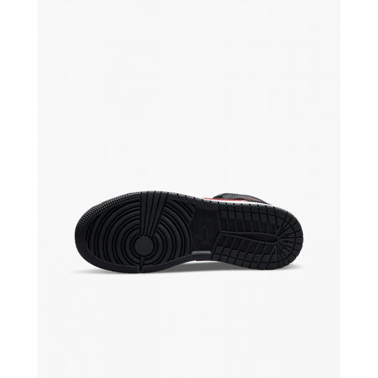 Кросівки дитячі Nike Jordan 1 Mid Black 554725-079, Размер: 39, Наличие: Склад (1-3 дня), фото , изображение 3