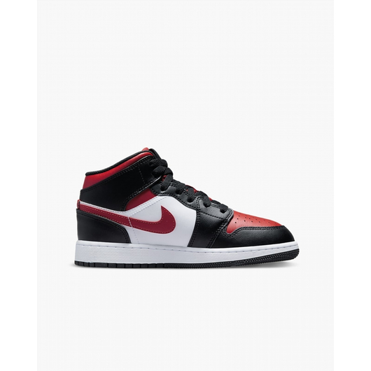 Кросівки дитячі Nike Jordan 1 Mid Black 554725-079, Размер: 39, Наличие: Склад (1-3 дня), фото , изображение 4