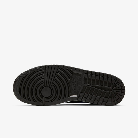 Кросівки чоловічі Air Jordan 1 Mid Black/Blue 554724-077, Размер: 44, Наличие: Склад (1-3 дня), фото , изображение 2
