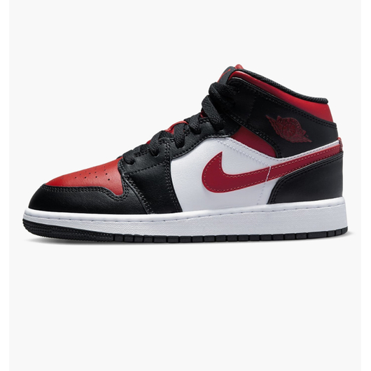Кросівки дитячі Nike Jordan 1 Mid Black 554725-079, Размер: 39, Наличие: Склад (1-3 дня), фото 