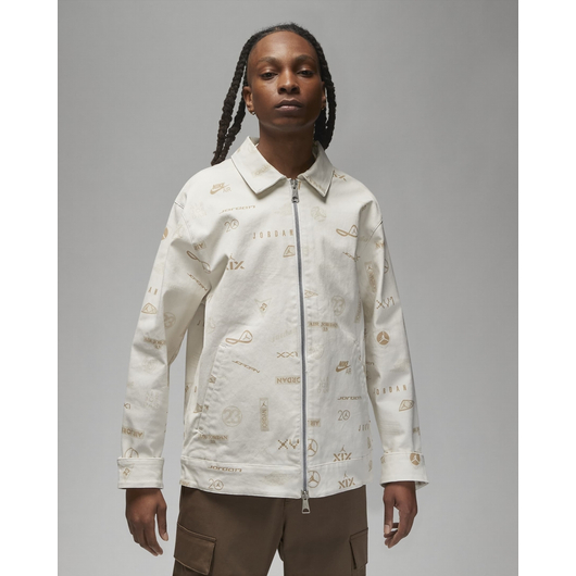 Куртка чоловіча Air Jordan Flight Heritage Jacket Beige DX9732-030, Размер: S, Наличие: Склад (1-3 дня), фото , изображение 2