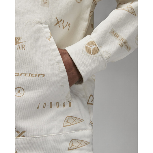 Куртка чоловіча Air Jordan Flight Heritage Jacket Beige DX9732-030, Размер: S, Наличие: Склад (1-3 дня), фото , изображение 5