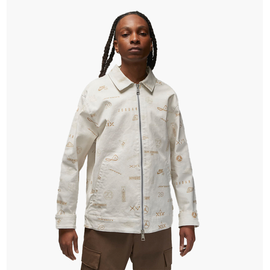 Куртка чоловіча Air Jordan Flight Heritage Jacket Beige DX9732-030, Размер: S, Наличие: Склад (1-3 дня), фото 