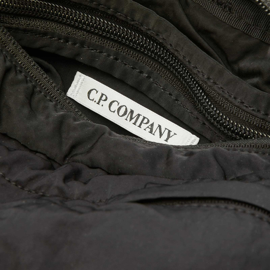 C.P. Company Grey Nylon B Crossbody Pouch, Наличие: Склад (1-3 дня), фото , изображение 4