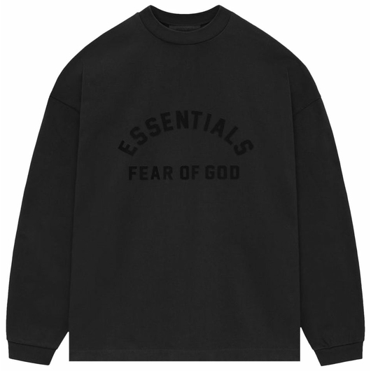 Fear of God Essentials LS TeeBlack, Размер: M, Наличие: Склад (1-3 дня), фото 