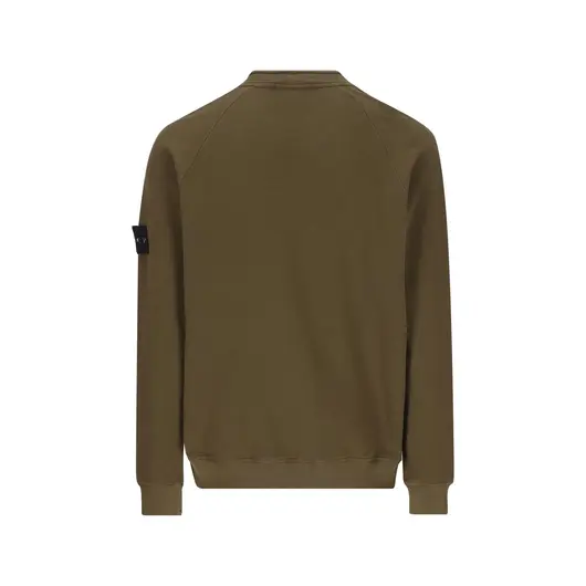 Stone Island Logo Patch Crewneck Sweatshirt, Размер: XL, Наличие: Склад (1-3 дня), фото , изображение 2