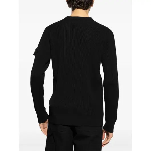 Stone Island Logo Patch Crewneck Jumper, Размер: S, Наличие: Склад (1-3 дня), фото , изображение 3