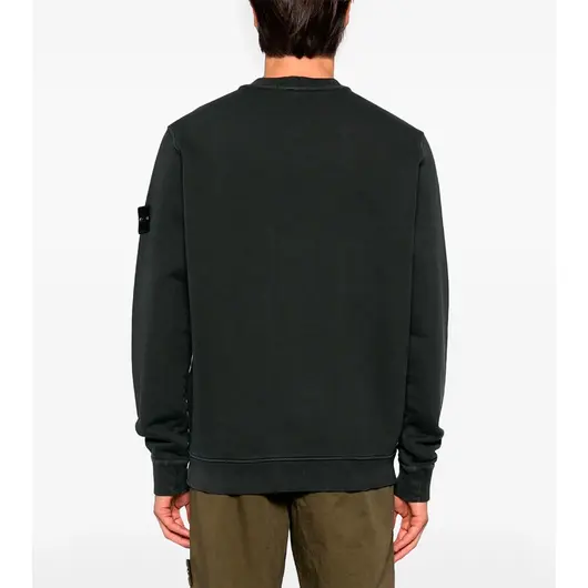 Stone Island Logo Patch Crewneck Sweatshirt, Размер: M, Наличие: Склад (1-3 дня), фото , изображение 2