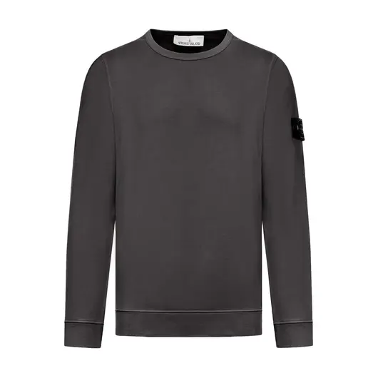 Stone Island Logo Patch Crewneck Sweatshirt, Розмір: M, Наявність: Склад (1-3 дня), фото 