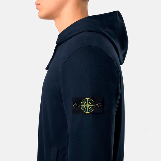Stone Island Navy Patch  Zip Hoodie, Размер: XXL, Наличие: Склад (1-3 дня), фото , изображение 4