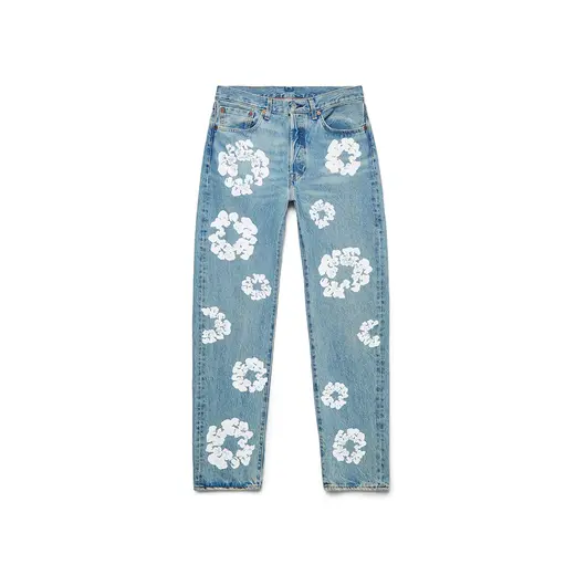 Denim Tears x Levi's Cotton Wreath Jean Light Wash, Размер: 30X32, Наличие: Склад США (10-24 дня), фото 