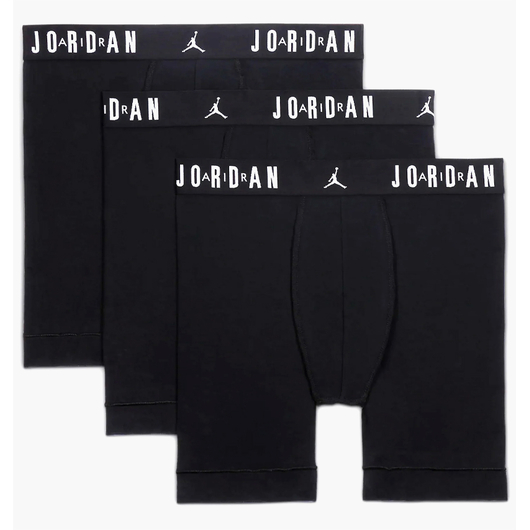 Нижня білизна чоловіча Air Jordan Flight Cotton Core Boxer Brief Black JM0622-023, Размер: M, Наличие: Склад (1-3 дня), фото 