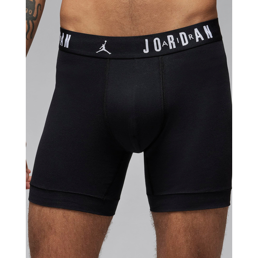 Нижня білизна чоловіча Air Jordan Flight Cotton Core Boxer Brief Black JM0622-023, Размер: M, Наличие: Склад (1-3 дня), фото , изображение 2