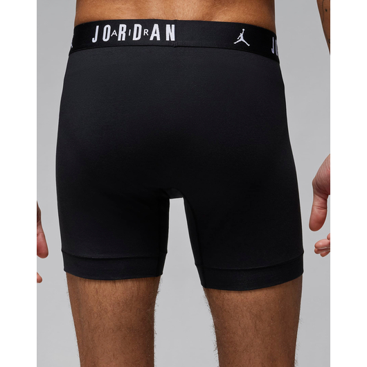 Нижня білизна чоловіча Air Jordan Flight Cotton Core Boxer Brief Black JM0622-023, Размер: M, Наличие: Склад (1-3 дня), фото , изображение 3