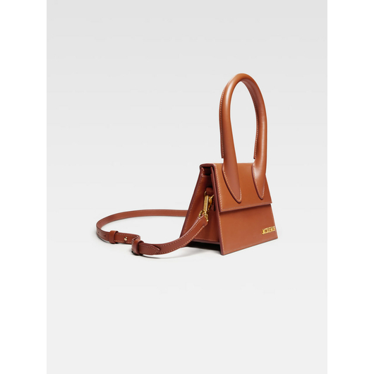 Jacquemus Tan Les Classiques 'Le Chiquito moyen' Bag, Наличие: Склад (1-3 дня), фото , изображение 2