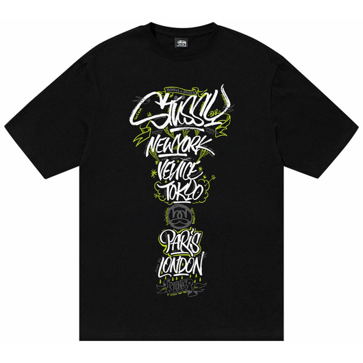Stussy X BORN X RAISED HANDSTYLE T-SHIRT, Размер: XL, Наличие: Склад (1-3 дня), фото 
