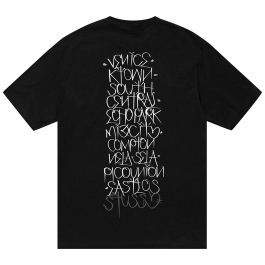 Stussy X BORN X RAISED HANDSTYLE T-SHIRT, Размер: XL, Наличие: Склад (1-3 дня), фото , изображение 2