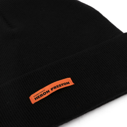 Heron Preston Black Beanie, Размер: O/S, Наличие: Склад (1-3 дня), фото , изображение 2