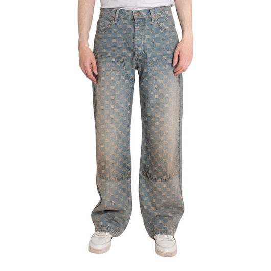 MISBHV Jacquard Monogram Jeans, Размер: W30, Наличие: Склад (1-3 дня), фото 