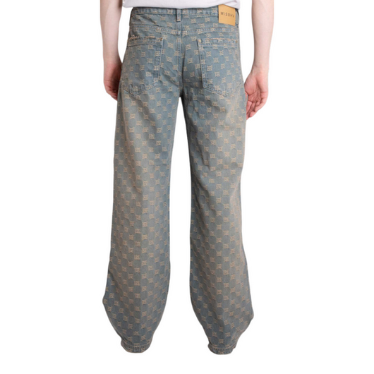 MISBHV Jacquard Monogram Jeans, Размер: W30, Наличие: Склад (1-3 дня), фото , изображение 2