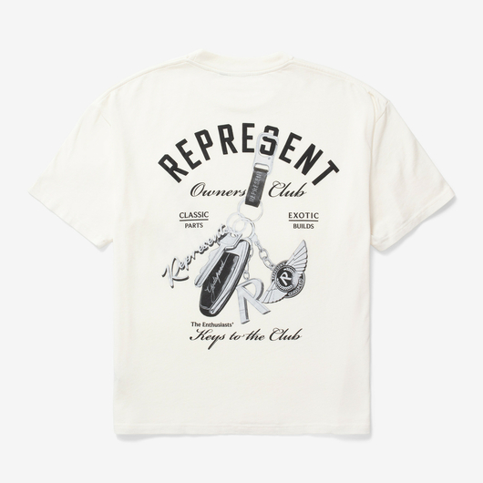 Represent White Keys Tee, Размер: M, Наличие: Склад (1-3 дня), фото , изображение 3