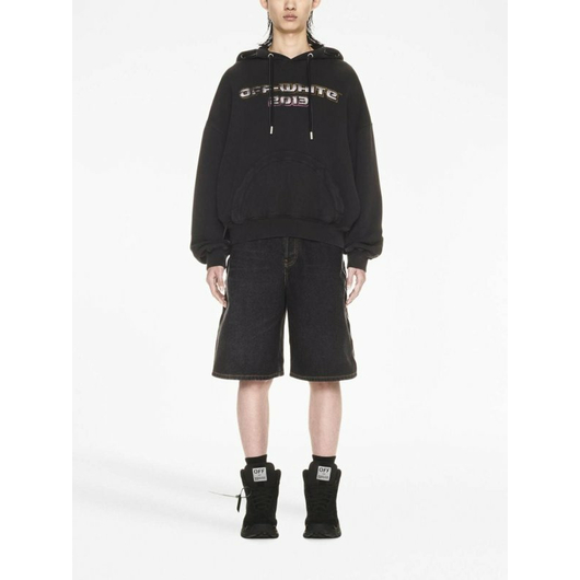 Off-White BACCHUS DOUBLE STRING POPOVER HOODIE, Размер: S, Наличие: Склад (1-3 дня), фото , изображение 4