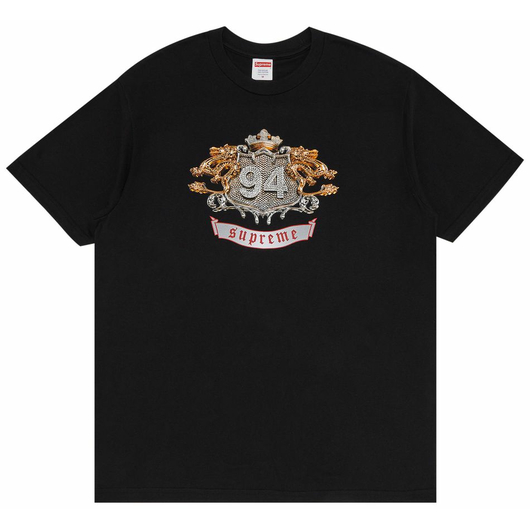 SUPREME DIAMONDS TEE BLACK, Размер: XL, Наличие: Склад (1-3 дня), фото 