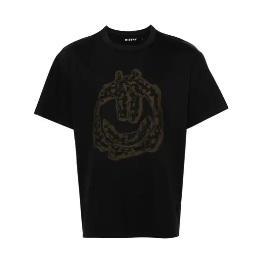 MISBHV 'History of Acid House' Black/Brown Tee, Размер: XL, Наличие: Склад (1-3 дня), фото 