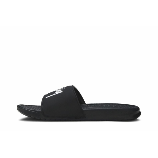 Тапки Stussy x Benassi 'Off Noir' (CW2787-001), Размер: 40, Наличие: Склад (1-3 дня), фото 