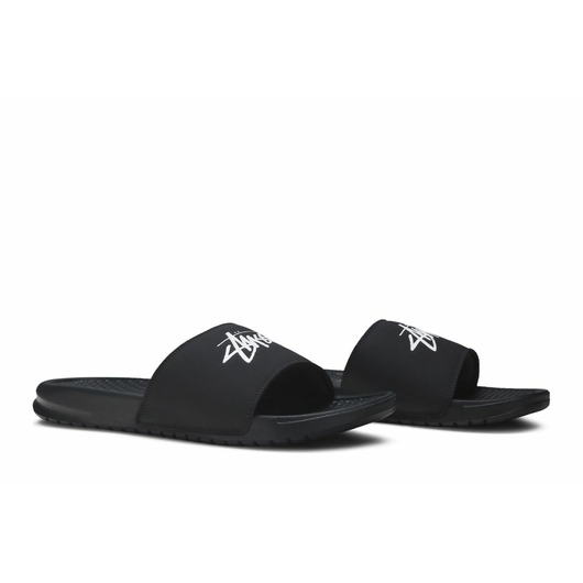 Тапки Stussy x Benassi 'Off Noir' (CW2787-001), Размер: 40, Наличие: Склад (1-3 дня), фото , изображение 5
